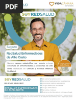 Folleto Redsalud Enfermedades Alto Costo