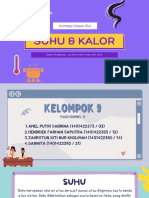 Kelompok 9 - PPT Suhu Dan Kalor