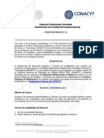 Convocatoria Estancias Posdoctorales 2017 4