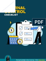 The Internal Control Checklist