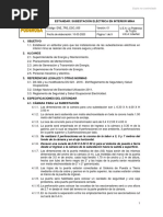 Estandar Subestación Eléctrica en Interior Mina