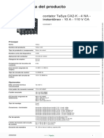 Relevadores de Control Tesys - CA2KN40F7