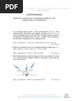 Suma de Vectores Por El Me Todo Anali Tico o Componentes Rectangulares