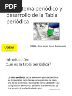 1.3 Sistema Periódico y Desarrollo de La Tabla Periódica