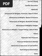 Dimensions & Weights - Flanges