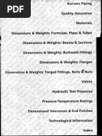 Dimensions & Weights - Formulae, Pipes & Tubes