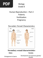 Biology Grade 8 - Human Reproduction 2