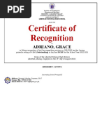 Certtificate IPCRF