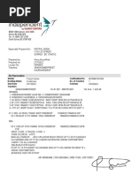 Pritpal Singh Invoice For Simerpreet Singh and Harsirat Kaur