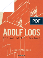 Adolf Loos - The Art of Architecture - Joseph Masheck