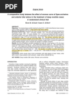 A Comparative Study Between The Effect of Reverse Curve of Spee Archwires and Anterior Bite Turbos in The Treatment of Deep Overbite Cases - A Randomized Clinical Trial