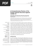 Protein Subunits Vaccine