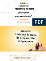 1.etapa Preparación - Proyecto de Emprendimiento II Bim. 1