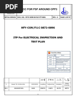 HFY3-3690-00-ELE-ITP-0001 - 0 ITP For Electrical Inspection and Test Plan