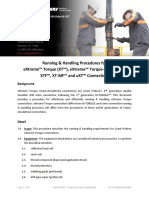 Running & Handling Procedures For Extreme™ Torque (XT™), Extreme™ Torque-M (XT-M™), XTF™, XT-MF™ and Uxt™ Connections