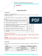 Aula 1 de Exercícios - CG - Lista - Prof. Local - 2011