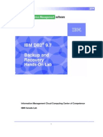 2.1 - DB2 Backup and Recovery - Lab