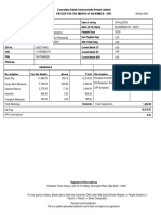 Concentrix Daksh Services India Private Limited Payslip For The Month of November - 2022