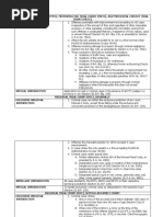 Summary Table On Jurisdiction of Courts 2022