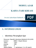 Modul Ajar Seni Tari - Modul Ajar Karya Tari Kreasi - Fase e