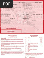 Masters Degree Graduate Certificate Studies - Official Transcript - NoRestriction