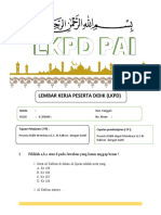 LKPD Pai Kelas 6 Al Kafirun