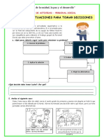 Ficha-Juev-Ps-Analizamos Situaciones para Tomar Decisiones