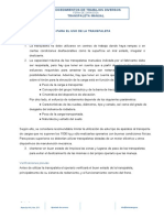 Procedimientos de Trabajos Diversos - Transpaleta Manual