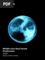 Dubai Real Estate Predictions 2023