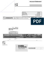 Payment Information Summary of Account Activity