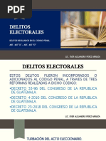 PRESENTACION DE DELITOS ELECTORALES Enviar