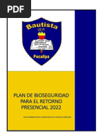 Plan Bio Seguridad