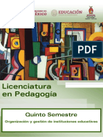 5to Semestre - Organización y Gestión de Instituciones Educativas 21-22