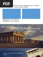 Lesson 8 - Art of Emerging Europe