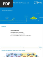 ZXCTN Seamless MPLS (BGP LU) Principles and Applications - R1.1