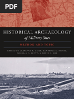 Historical Archaeology of Military Sites Method and Topic