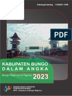 Kabupaten Bungo Dalam Angka 2023