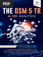 El DSM-5-TR Un Análisis 101. Una Revisión Ejecutiva Completa de Los Espectros Clasificados en El Manual Diagnóstico y Estadístico de Los Trastornos Mentales, Quinta Edición, Revisión Del Texto - Scientia Media Group