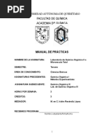 Manual Lab Organica Dos 2023 Dos Plan2014 PDF