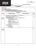 Fiche Pédagogique. Production Écrite. LES DIFF2RENTS TYPES DE PRODUCTIONS