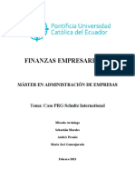 Caso PRG-Schultz International - Grupo I