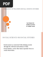 Pedagogy of Teaching Social Science