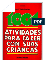 1001 Atividades para Fazer Com Suas Crianças - Caryl Waller Krueger