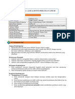 Modul Ajar 2 Sistem Persamaan Linear