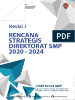 Renstra Direktorat SMP Tahun 2020 2024 Revisi I