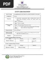 ACR Action Plan For Grade 1