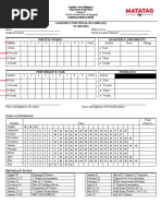 Individual Learner's Record (LR)