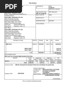 Tax Invoice: Input CGST Input SGST