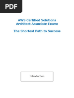 AWS Certified Solutions Architect Associate Exam: The Shortest Path To Success