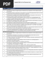 Grade 7 - Targeted Skills - Placement Test - Boys - 2023-2024